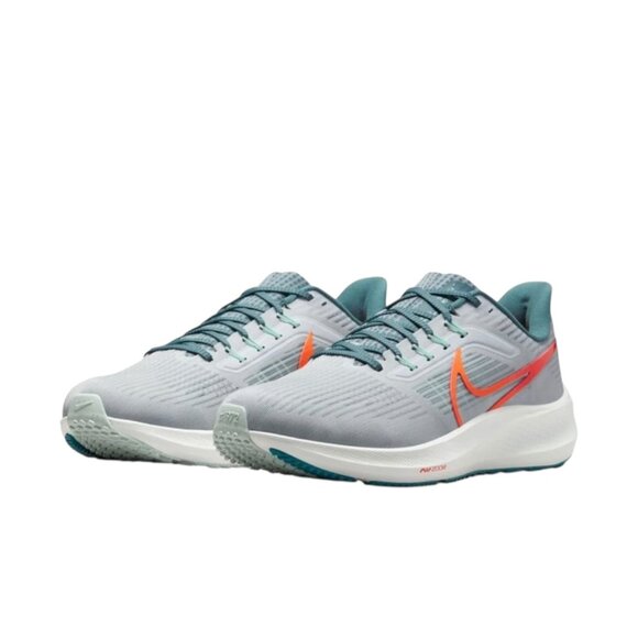 Nike Air Zoom Pegasus 39 Dolphins Mens Running Shoes Grey Orange DH4071 003 NEW - Picture 4 of 7
